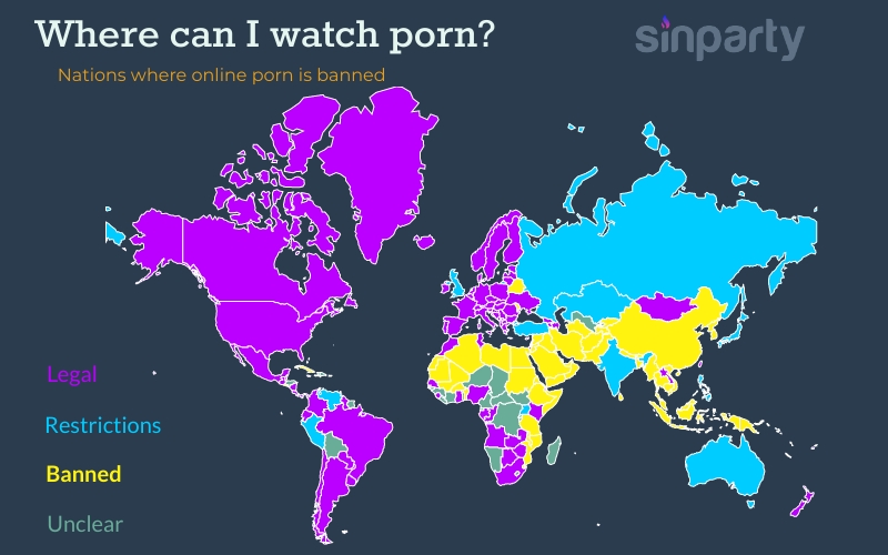 porn laws around the world