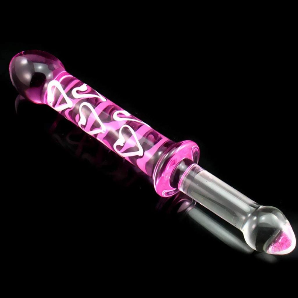 glass sex toy for making porn