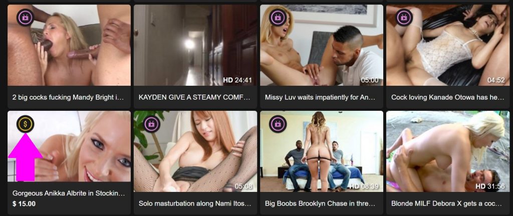 example of how to sell porn