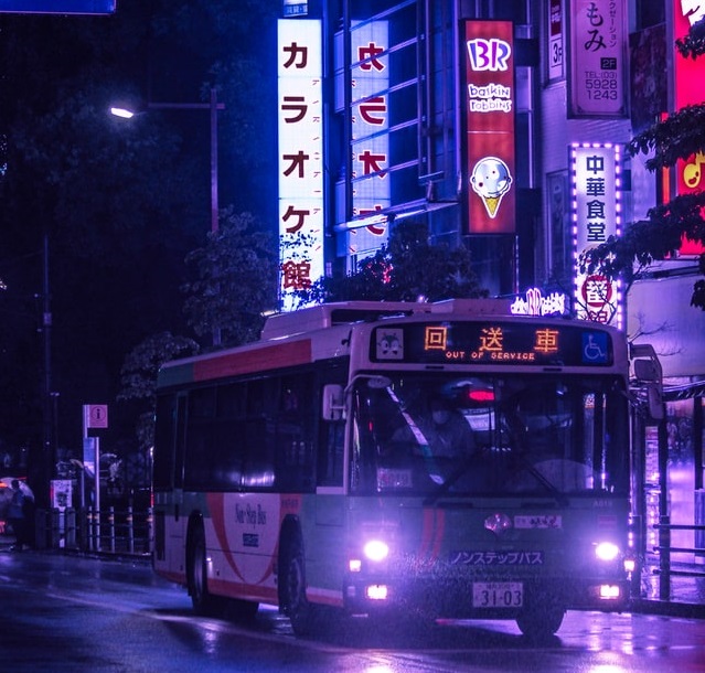 Japanese Bus Sex with My Half-Japanese Girlfriend